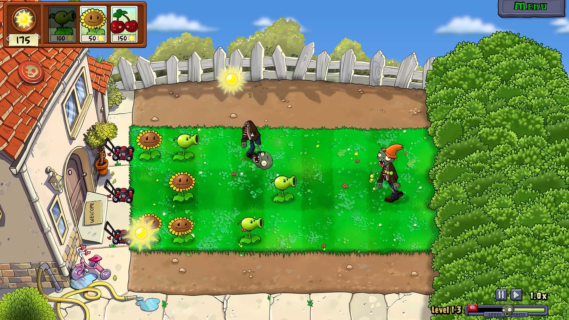 植物大战僵尸 重植版 Plants vs Zombies Replanted插画